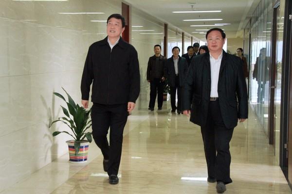 淮安市委书记姚晓东一行到K8凯发集团参观考察